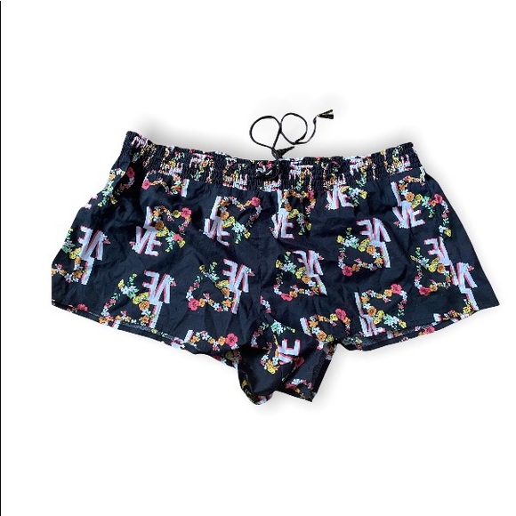 Victoria's Secret Pajama Bottom Drawstring Sleep Short Multicolor Size… - Picture 5 of 5